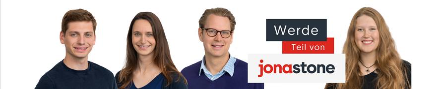 Job pagina header afbeelding met jonastone collega's