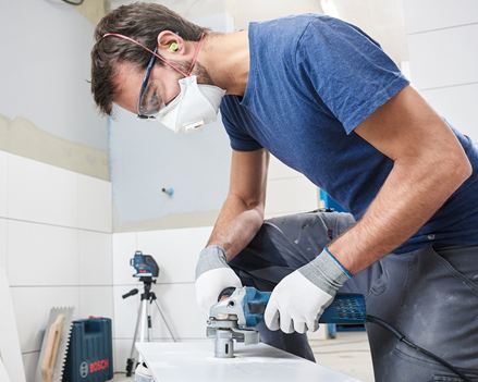 Gaten boren in keramische tegels