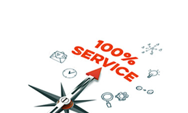 Symboolafbeelding voor service 100%