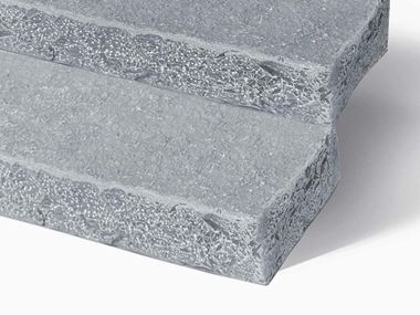 Muurblokken kalksteen Java Blauw op maat gezaagd