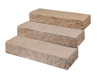 Muurblokken zandsteen Modak blootgelegd