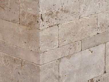Travertin Noce bakstenen op maat gezaagd