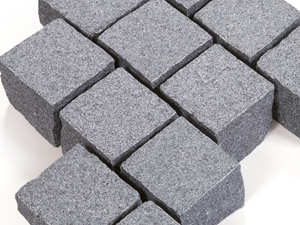 Graniet Mundo bestrating 10x10x8cm Detail