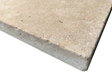 Patio plaat kalksteen Camino Sand Materiaal Close-up