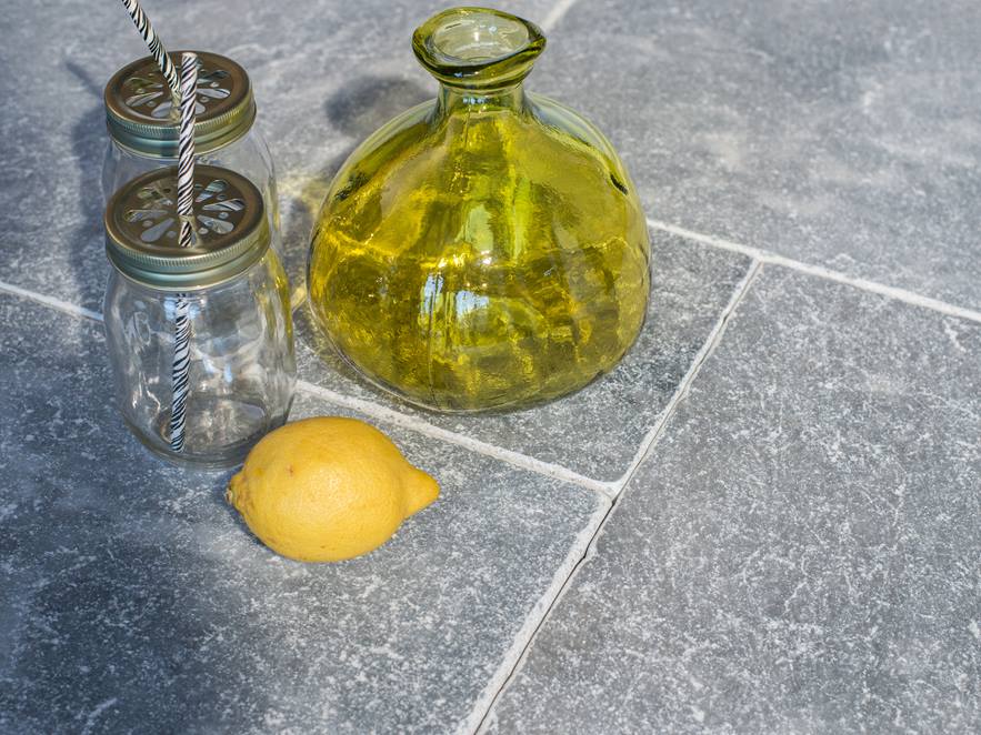 Limonade op Afyon grijs marmer