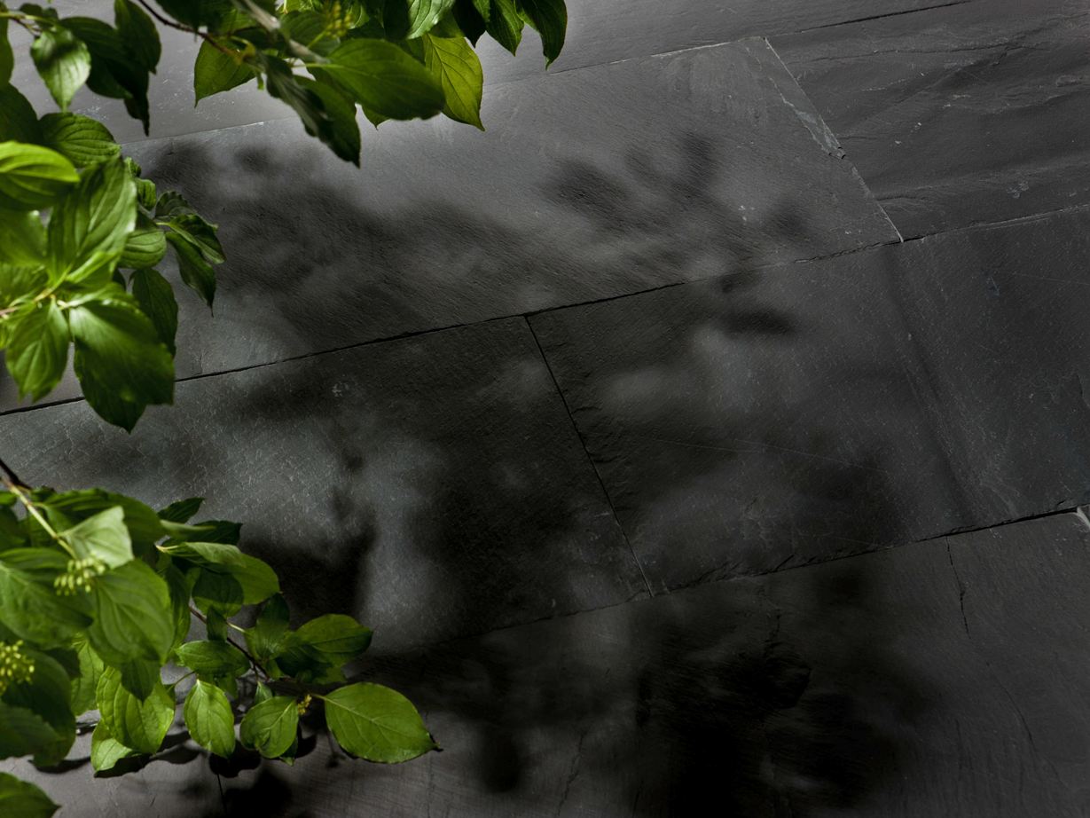 Split Black Rustieke platen en natuurlijke takken