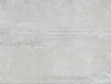 Lichtgrijze tegels in betonlook Betonsteen in detail