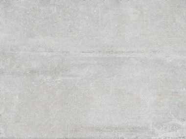 Lichtgrijze tegels in betonlook Betonsteen in detail