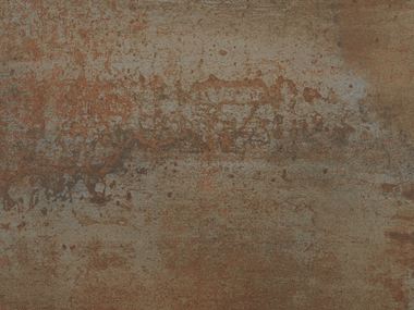 Close-up van ijzeren koperen tegels