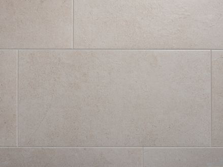 Steenlook tegels Sevilla Cream met voeg van bovenaf