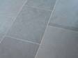 Schrge close-up van leisteen tegels Grey Slate