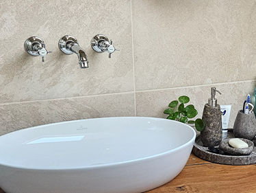 Gelerie1FSZ Alpine Beige wastafel