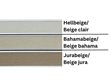 Overzicht van voegkleuren in beige