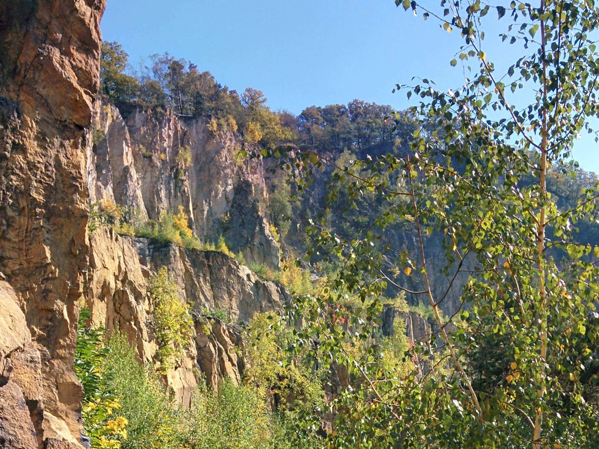 Steengroeve voor porfier natuursteen