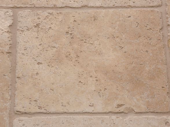 Travertin tegel Medium getrommeld niet geÃ«galiseerd06