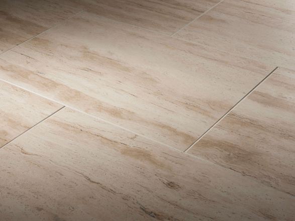 Natura tegels, geschuurd en geschuurd, zijdelings bevestigd